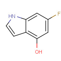 885521-04-0 6-fluoro-1H-indol-4-ol chemical structure