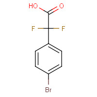 913574-93-3 2-(4-bromophenyl)-2,2-difluoroacetic acid chemical structure