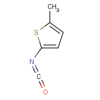 76536-99-7 2-isocyanato-5-methylthiophene chemical structure