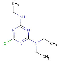 1912-26-1 6-chloro-2-N,2-N,4-N-triethyl-1,3,5-triazine-2,4-diamine chemical structure