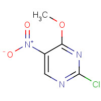 282102-07-2 2-chloro-4-methoxy-5-nitropyrimidine chemical structure