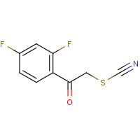 887625-49-2 [2-(2,4-difluorophenyl)-2-oxoethyl] thiocyanate chemical structure