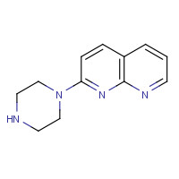 885270-92-8 2-piperazin-1-yl-1,8-naphthyridine chemical structure