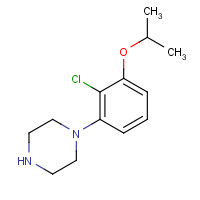 846031-63-8 1-(2-chloro-3-propan-2-yloxyphenyl)piperazine chemical structure