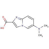 1167055-22-2 6-(dimethylamino)imidazo[1,2-a]pyridine-2-carboxylic acid chemical structure