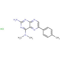 278799-96-5 4-N,4-N-dimethyl-6-(4-methylphenyl)pteridine-2,4-diamine;hydrochloride chemical structure