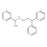 13042-18-7 3,3-diphenyl-N-(1-phenylethyl)propan-1-amine chemical structure