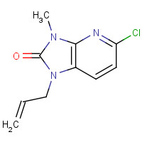 1352426-87-9 5-chloro-3-methyl-1-prop-2-enylimidazo[4,5-b]pyridin-2-one chemical structure