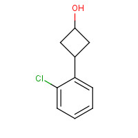 1182960-42-4 3-(2-chlorophenyl)cyclobutan-1-ol chemical structure