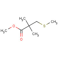 876299-31-9 methyl 2,2-dimethyl-3-methylsulfanylpropanoate chemical structure