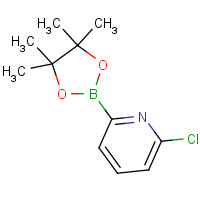 652148-92-0 2-chloro-6-(4,4,5,5-tetramethyl-1,3,2-dioxaborolan-2-yl)pyridine chemical structure