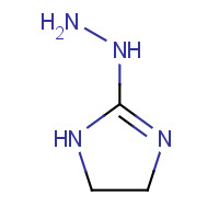 51420-32-7 4,5-dihydro-1H-imidazol-2-ylhydrazine chemical structure
