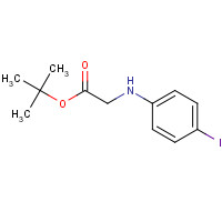 910810-31-0 tert-butyl 2-(4-iodoanilino)acetate chemical structure