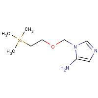 1200606-29-6 3-(2-trimethylsilylethoxymethyl)imidazol-4-amine chemical structure