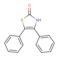 6339-99-7 4,5-diphenyl-3H-1,3-thiazol-2-one chemical structure