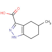 696645-62-2 5-methyl-4,5,6,7-tetrahydro-1H-indazole-3-carboxylic acid chemical structure