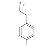 73918-57-7 2-(4-iodophenyl)ethanamine chemical structure