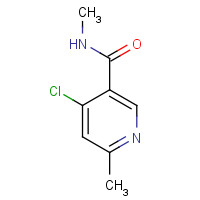 473255-50-4 4-chloro-N,6-dimethylpyridine-3-carboxamide chemical structure