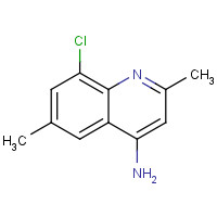 948293-53-6 8-chloro-2,6-dimethylquinolin-4-amine chemical structure