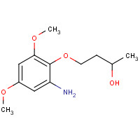1307231-95-3 4-(2-amino-4,6-dimethoxyphenoxy)butan-2-ol chemical structure