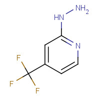 89570-84-3 [4-(trifluoromethyl)pyridin-2-yl]hydrazine chemical structure