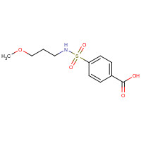 383871-08-7 4-(3-methoxypropylsulfamoyl)benzoic acid chemical structure