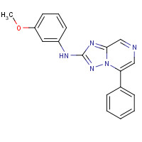 1454654-21-7 N-(3-methoxyphenyl)-5-phenyl-[1,2,4]triazolo[1,5-a]pyrazin-2-amine chemical structure