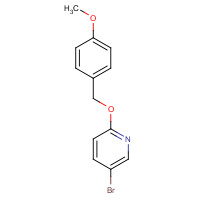 663955-79-1 5-bromo-2-[(4-methoxyphenyl)methoxy]pyridine chemical structure