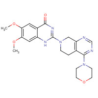 441064-73-9 6,7-dimethoxy-2-(4-morpholin-4-yl-6,8-dihydro-5H-pyrido[3,4-d]pyrimidin-7-yl)-1H-quinazolin-4-one chemical structure