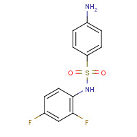 1717-36-8 4-amino-N-(2,4-difluorophenyl)benzenesulfonamide chemical structure