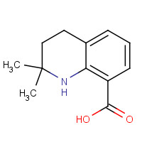 921602-62-2 2,2-dimethyl-3,4-dihydro-1H-quinoline-8-carboxylic acid chemical structure