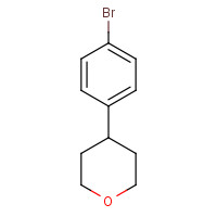 811828-76-9 4-(4-bromophenyl)oxane chemical structure