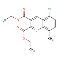 948294-21-1 diethyl 5-chloro-8-methylquinoline-2,3-dicarboxylate chemical structure
