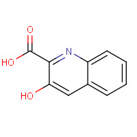 15462-45-0 3-hydroxyquinoline-2-carboxylic acid chemical structure