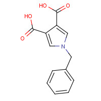 86731-90-0 1-benzylpyrrole-3,4-dicarboxylic acid chemical structure