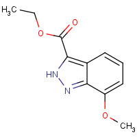 885278-98-8 ethyl 7-methoxy-2H-indazole-3-carboxylate chemical structure
