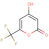 387866-40-2 4-hydroxy-6-(trifluoromethyl)pyran-2-one chemical structure