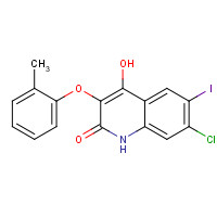 1398340-83-4 7-chloro-4-hydroxy-6-iodo-3-(2-methylphenoxy)-1H-quinolin-2-one chemical structure