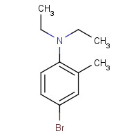 81090-38-2 4-bromo-N,N-diethyl-2-methylaniline chemical structure