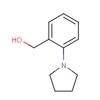 73051-88-4 (2-pyrrolidin-1-ylphenyl)methanol chemical structure