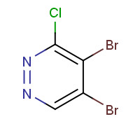 690261-70-2 4,5-dibromo-3-chloropyridazine chemical structure