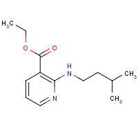 691360-28-8 ethyl 2-(3-methylbutylamino)pyridine-3-carboxylate chemical structure