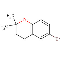 174894-80-5 6-bromo-2,2-dimethyl-3,4-dihydrochromene chemical structure