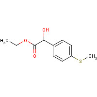 481679-44-1 ethyl 2-hydroxy-2-(4-methylsulfanylphenyl)acetate chemical structure