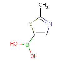 1190875-47-8 (2-methyl-1,3-thiazol-5-yl)boronic acid chemical structure