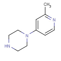 98010-38-9 1-(2-methylpyridin-4-yl)piperazine chemical structure