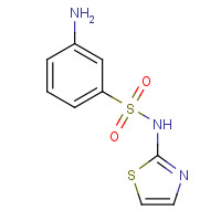 146374-23-4 3-amino-N-(1,3-thiazol-2-yl)benzenesulfonamide chemical structure