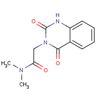 157735-01-8 2-(2,4-dioxo-1H-quinazolin-3-yl)-N,N-dimethylacetamide chemical structure