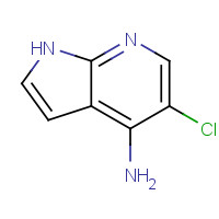1040683-00-8 5-chloro-1H-pyrrolo[2,3-b]pyridin-4-amine chemical structure