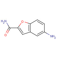 1026097-14-2 5-amino-1-benzofuran-2-carboxamide chemical structure